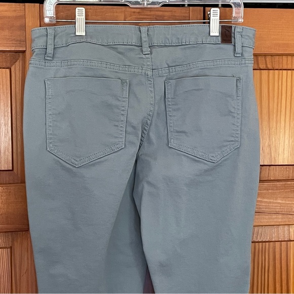 Simply Vera Vera Wang Capris Sz 10 Gray - Picture 3 of 10